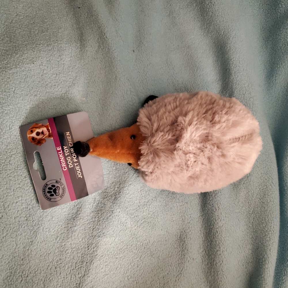 Dog toy hedgehog